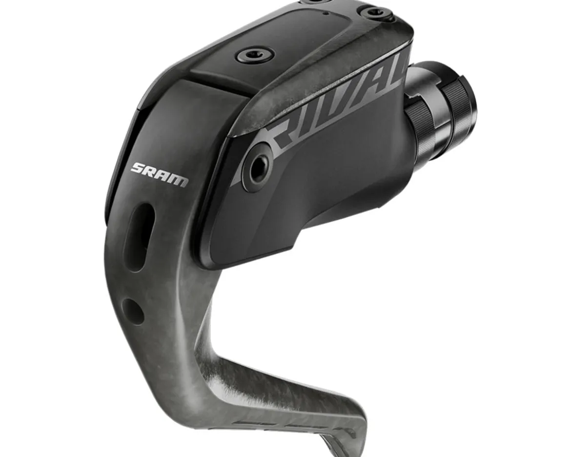 SRAM Rival Aero Hydraulic Disc Brake Lever Kit (Black Anodized) (E1) (Left) (Flat Mount)