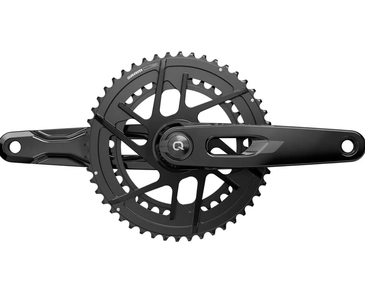 SRAM Rival AXS Power Meter Crankset (Black) (160mm) (46/33T) (2 x 12 Speed) (DUB) (E1)