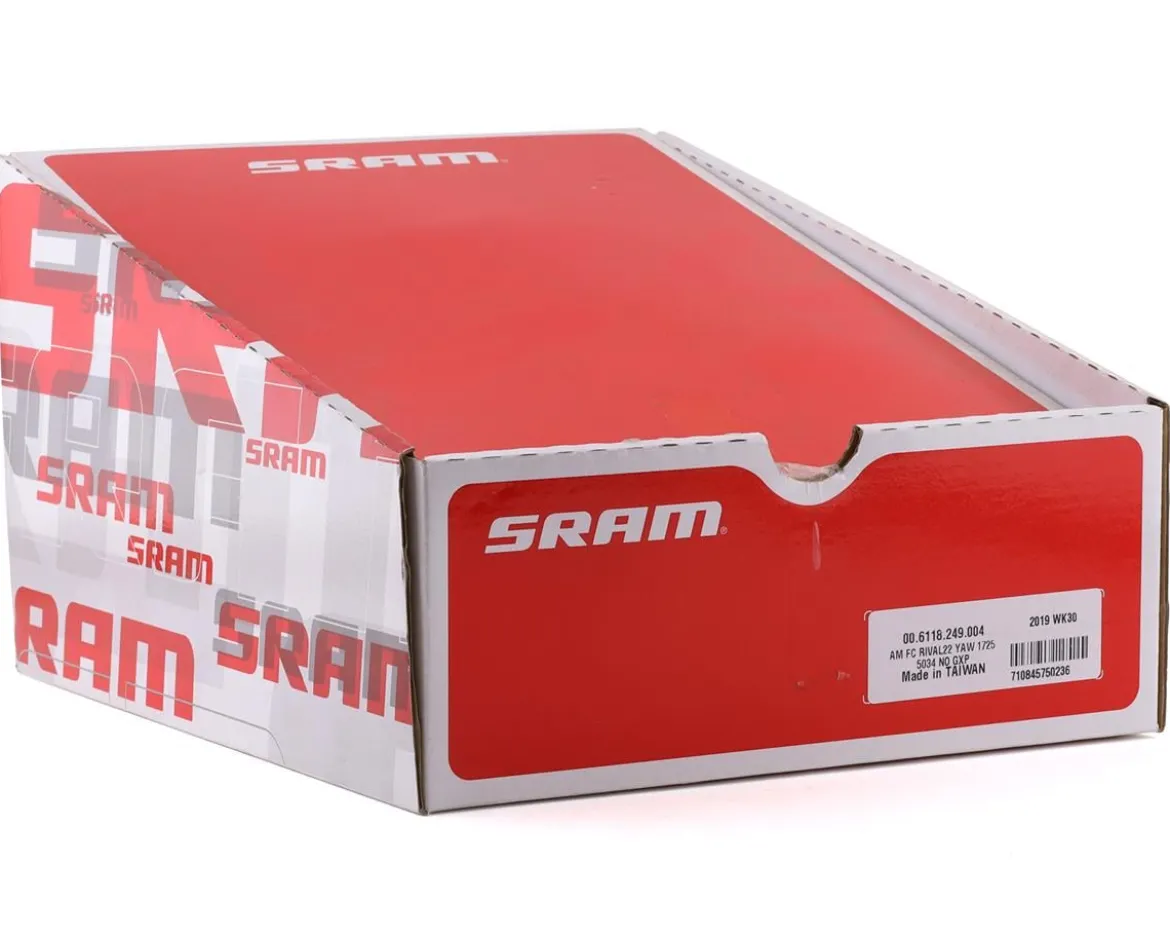 SRAM Rival 22 Crankset (Black) (2 x 11 Speed) (GXP Spindle) (172.5mm) (50/34T)