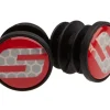 SRAM Road Handlebar End Plugs (Red) (S Logo)