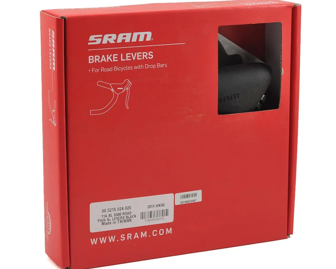 SRAM S500 Alloy Road Brake Levers (Black) (Pair)
