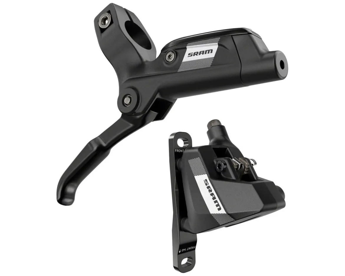 SRAM S300 Hydraulic Disc Brake (Black) (Flat Mount) (Caliper Included) (Left)