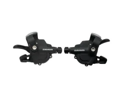 SRAM X3 Trigger Shifters (Black) (Pair) (3 x 7 Speed)