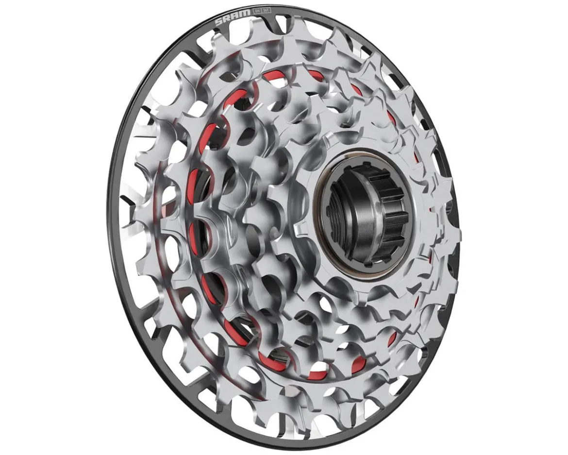 SRAM XX Downhill XS-797 T-Type Downhill Cassette (Silver) (7 Speed) (XD) (10-24T)