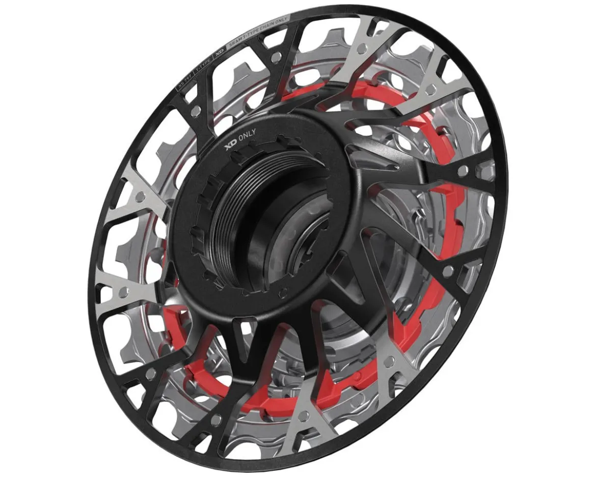 SRAM XX Downhill XS-797 T-Type Downhill Cassette (Silver) (7 Speed) (XD) (10-24T)