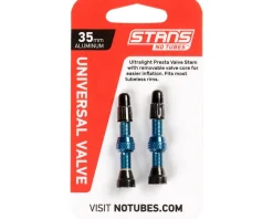 Stan's Alloy Tubeless Valves (Blue) (Pair) (35mm)