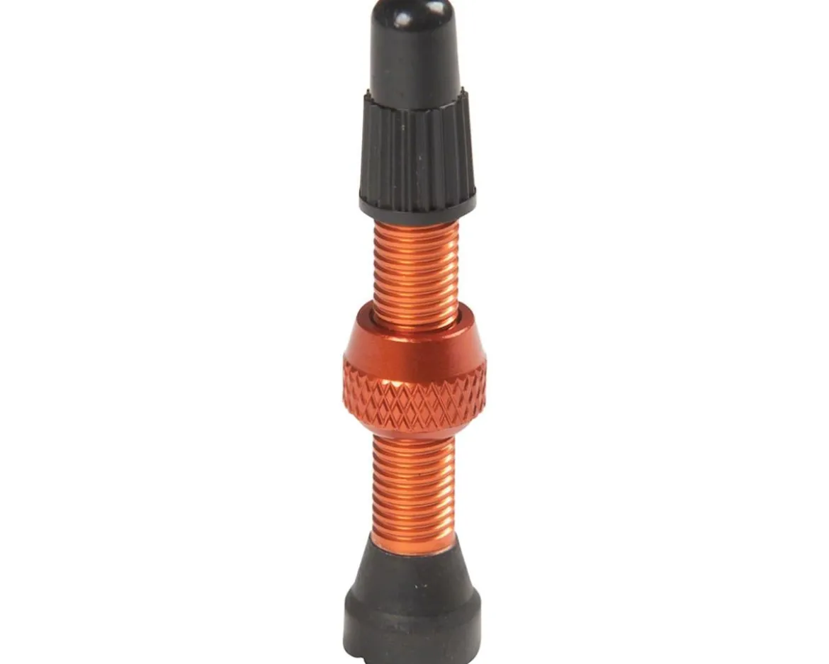 Stan's Alloy Tubeless Valves (Orange) (Pair) (35mm)
