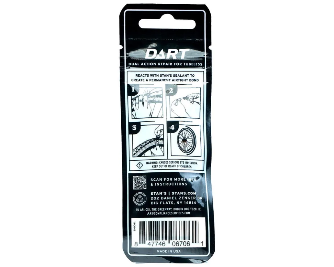 Stan's DART Refill Kit (Black) (6-Pack)