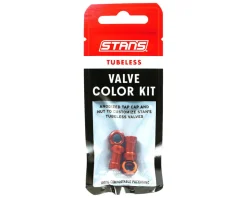 Stan's Tubeless Valve Color Kit (Orange) (Pair)