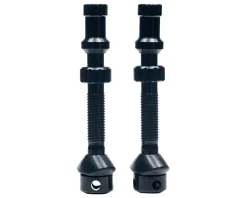 Stan's Universal+ Presta Valves (Black) (37mm) (Pair)