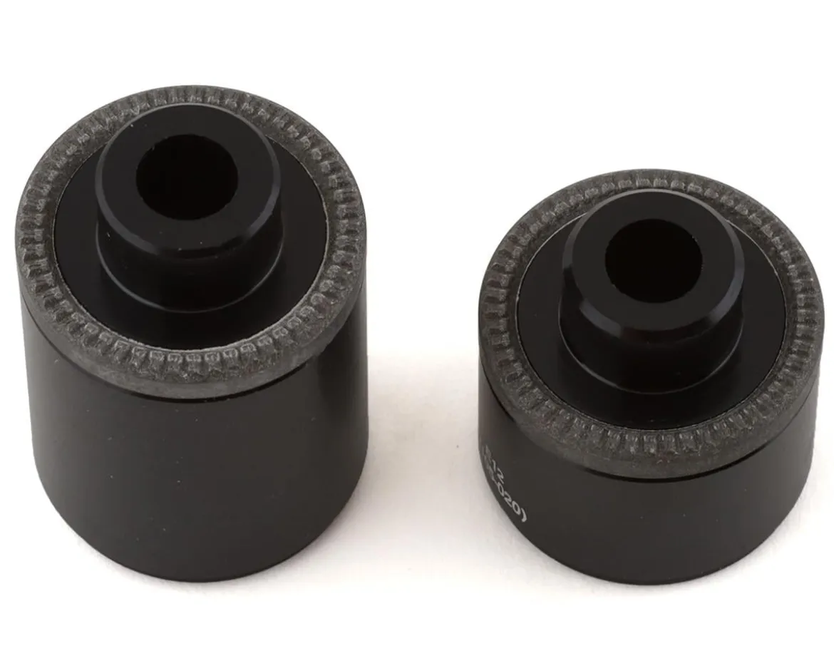 Stan's Neo Centerlock Hub End Caps (Black) (Rear) (QR x 135mm)