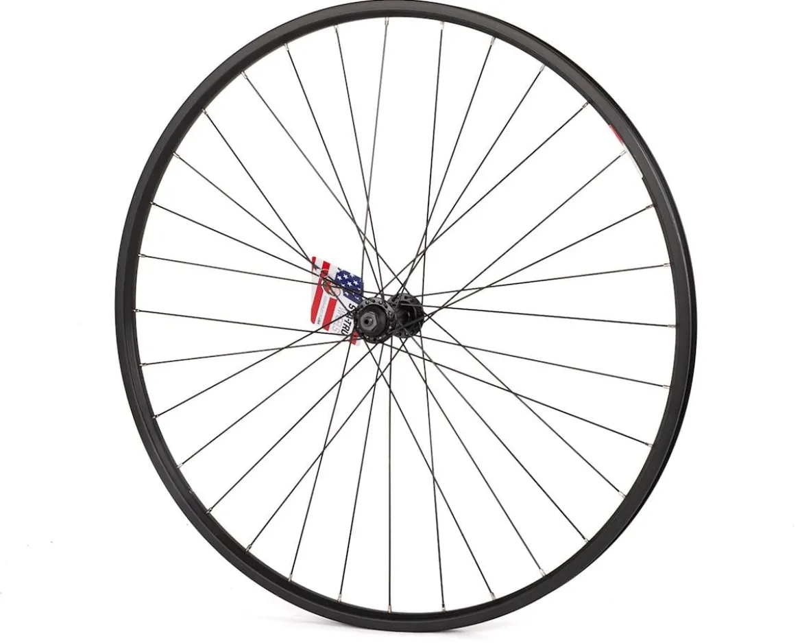 Sta-Tru Alloy Front Road Wheel (Black) (QR x 100mm) (700c)