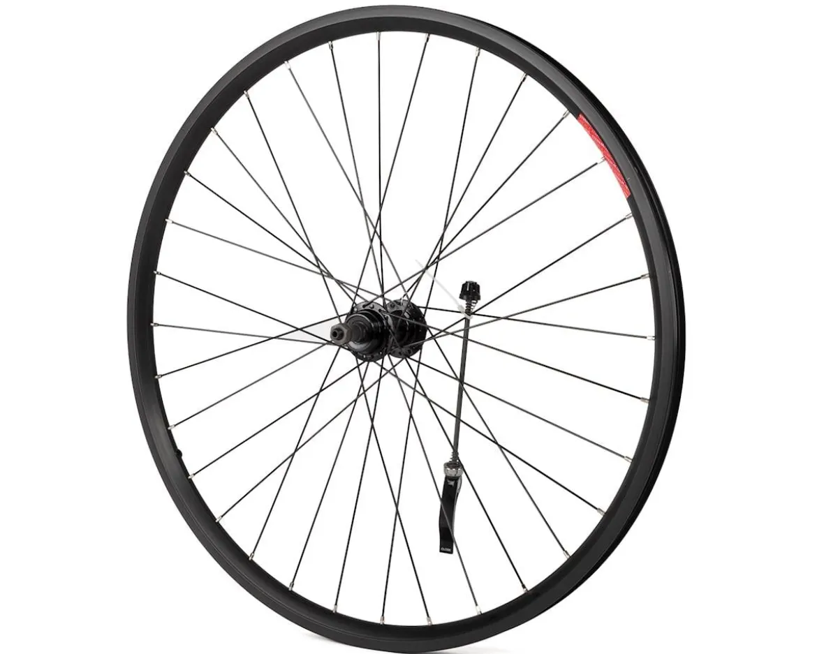 Sta-Tru Quick Release Double Wall Rear Wheel (Black) (Freewheel) (QR x 135mm) (26")
