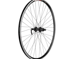 Sta-Tru Sport Rear Road Wheel (Black) (Shimano HG) (QR x 130mm) (700c)