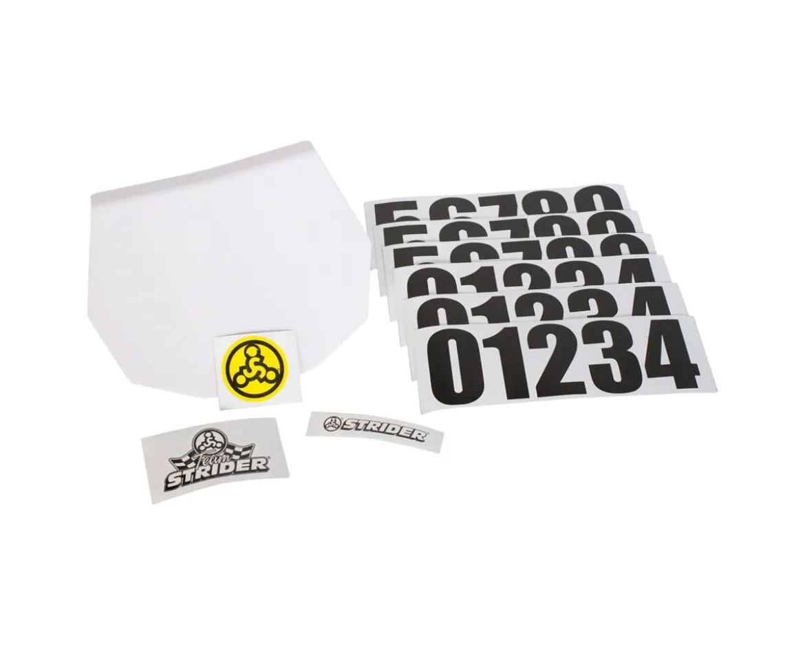 Strider Sports Number Plate Kit (Mini)