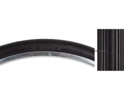 Sunlite 26" Recreational Tire (Black) (26") (1-3/8") (597 ISO) (Wire) (Schwinn S5/6)