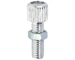 Sunlite Barrel Adjuster With Lock Nut (Silver) (1)