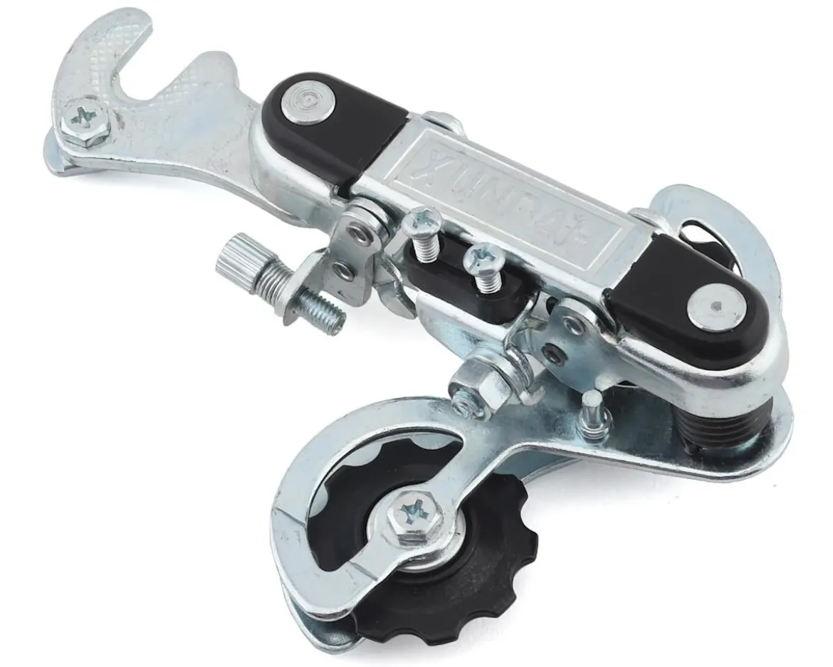 Sunlite Rear Derailleur w/ Bracket (Silver) (5/6/7 Speed) (Short Cage)