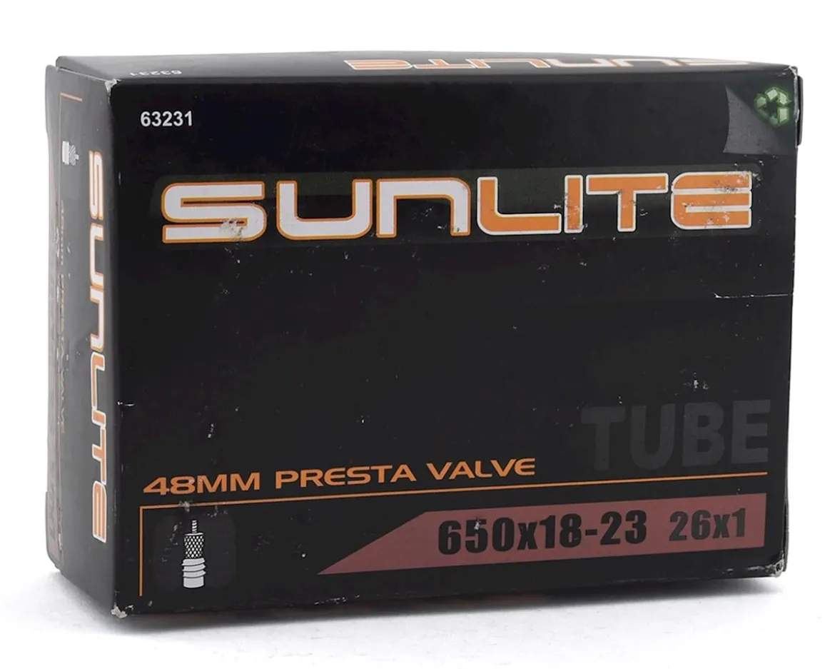 Sunlite Standard 650c Inner Tube (Presta) (18 - 23mm) (48mm)