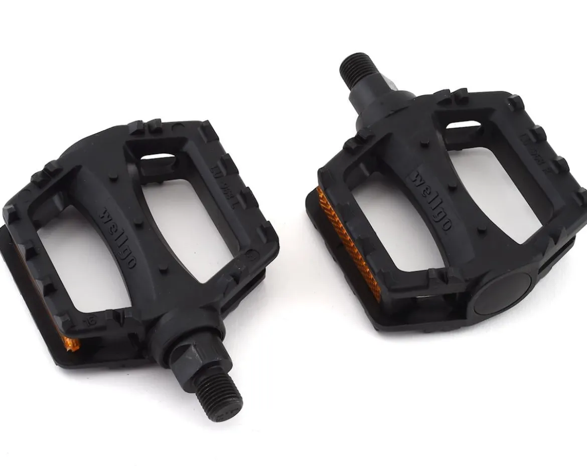 Sunlite Juvenile Plastic BMX Pedals (Black) (1/2")