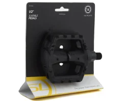 Sunlite Juvenile Plastic BMX Pedals (Black) (1/2")