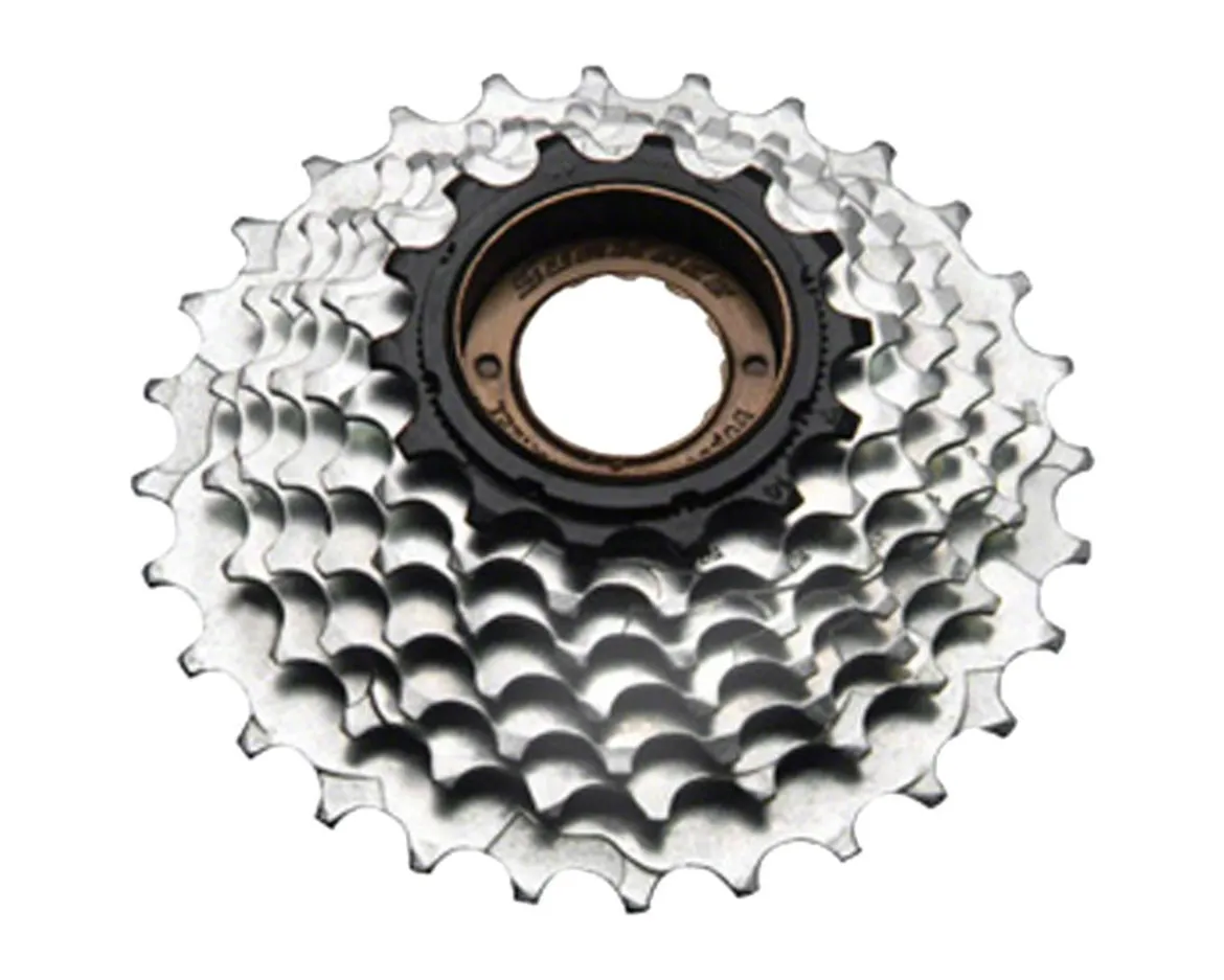 Sunrace M2A Freewheels (Black/Zinc) (5 Speed) (14-28T) (Shimano Compatible)