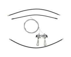 Sunrace SLR103 Stem Mount Friction Shifters (Silver) (Pair) (2/3 x 6/7/8 Speed) (22.2mm Clamp)