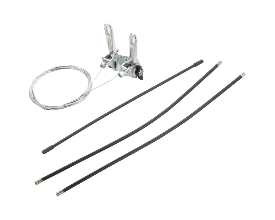 Sunrace SLR103 Stem Mount Friction Shifters (Silver) (Pair) (2/3 x 6/7/8 Speed) (22.2mm Clamp)