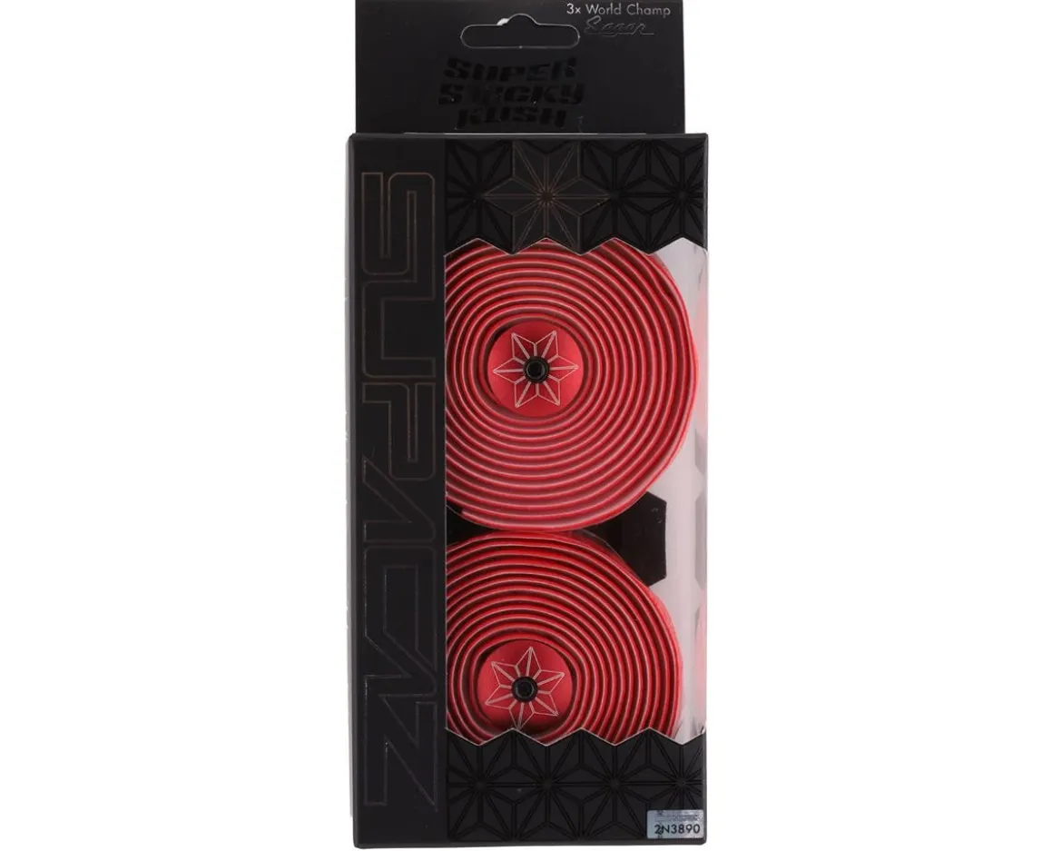 Supacaz Super Sticky Kush Handlebar Tape (Red)