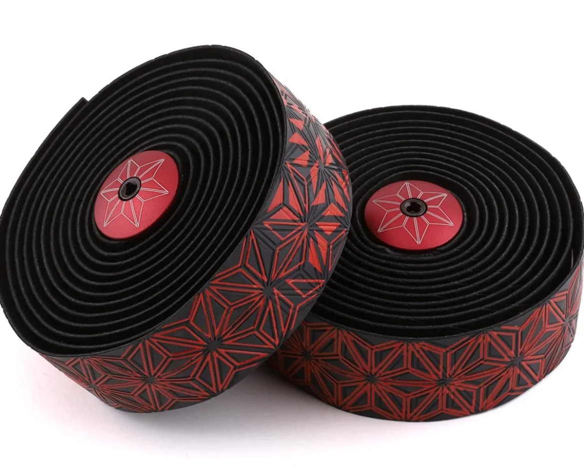 Supacaz Super Sticky Kush Handlebar Tape (Red) (Star Fade)