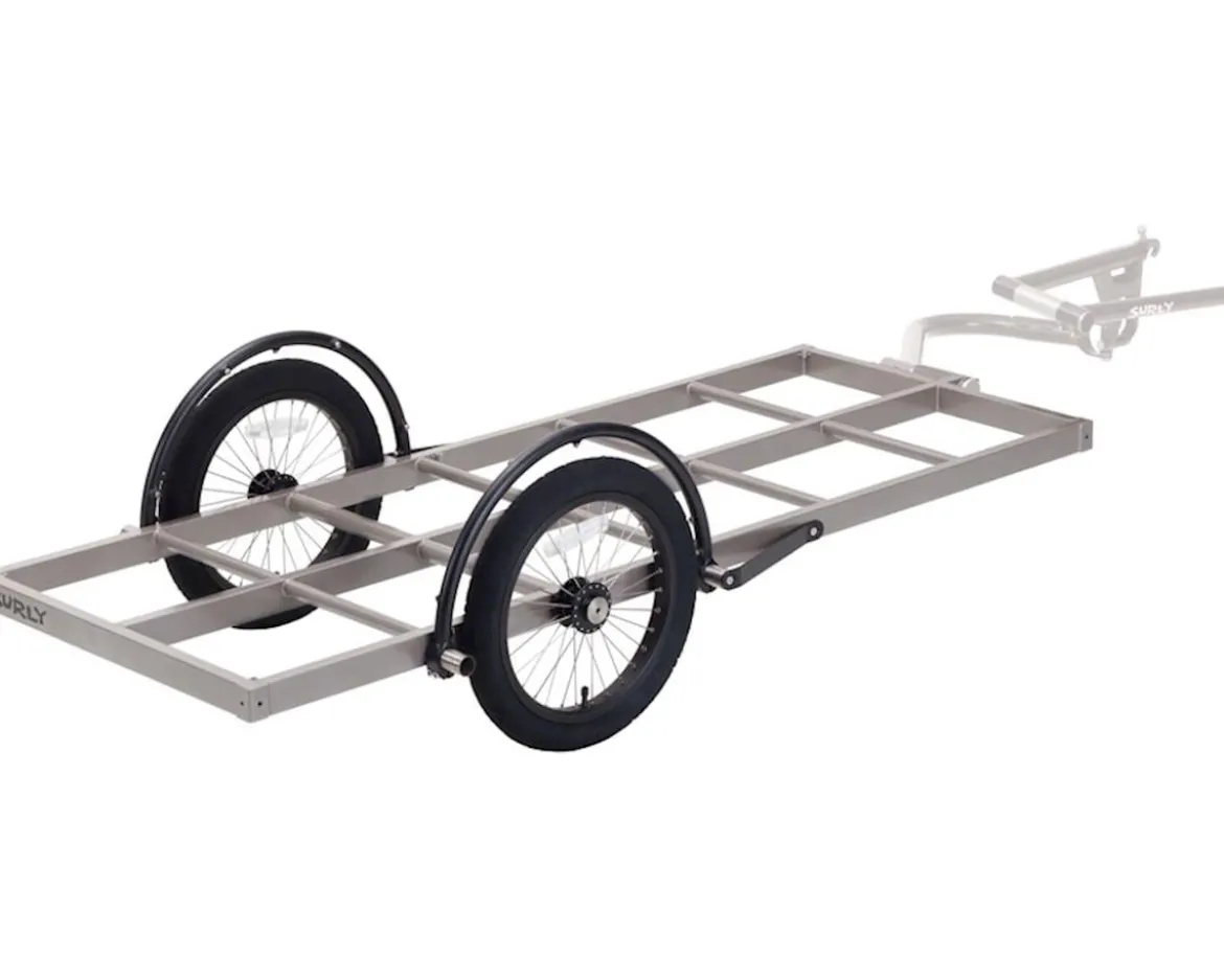 Surly Bill Trailer (Grey) (Long Bed) (16" Wheels)