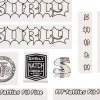 Surly Born to Lose Decal Set (White)