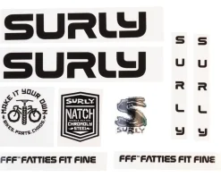 Surly Intergalactic Decal Set (Black)