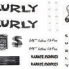 Surly Karate Monkey Frame Decal Set (Black)