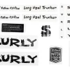 Surly LHT Decal Set (Black)