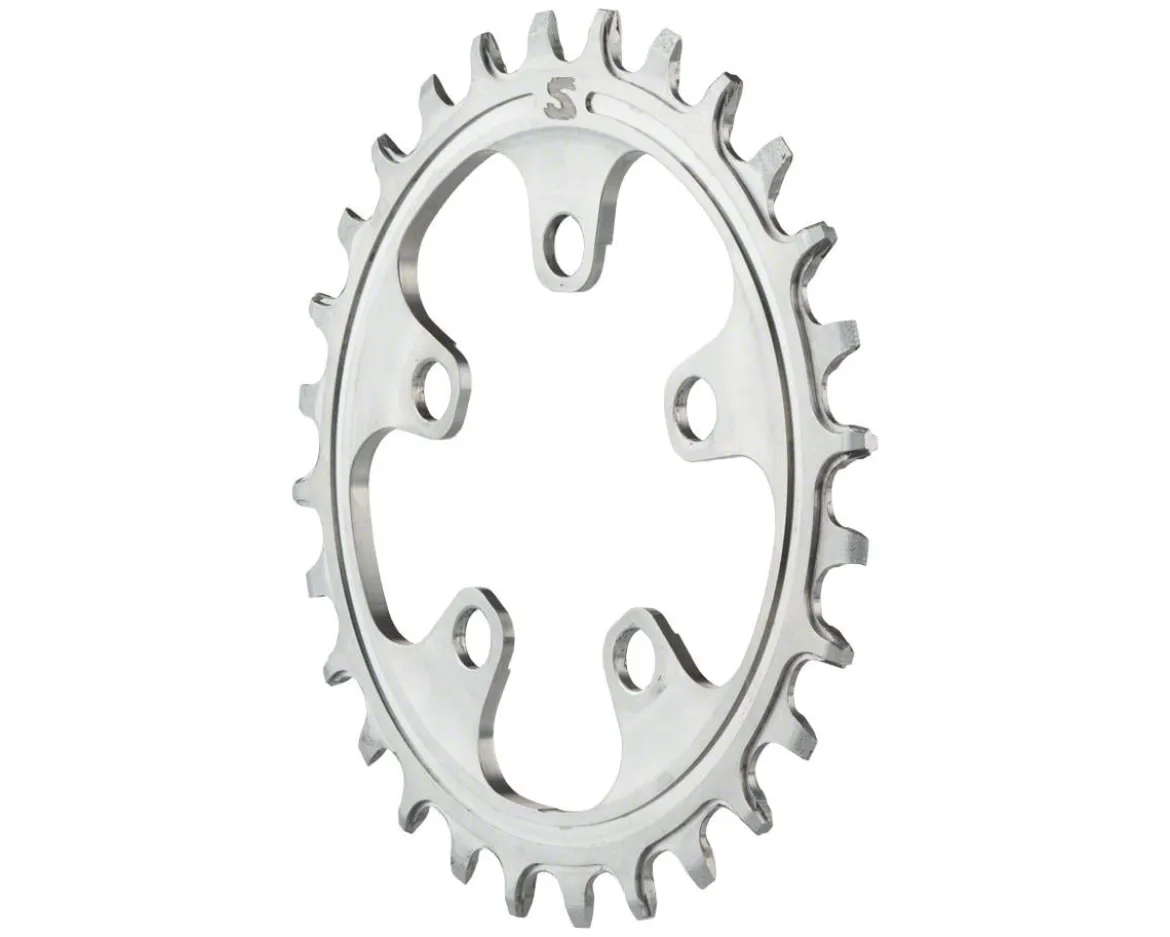 Surly Narrow-Wide X-Sync Stainless Steel Chainring (Silver) (58mm BCD) (Single) (28T)
