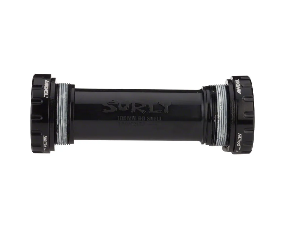 Surly OD Enduro Bottom Bracket (Black) (BSA) (100mm) (24mm Spindle)