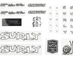 Surly Straggler Decal Set (White)