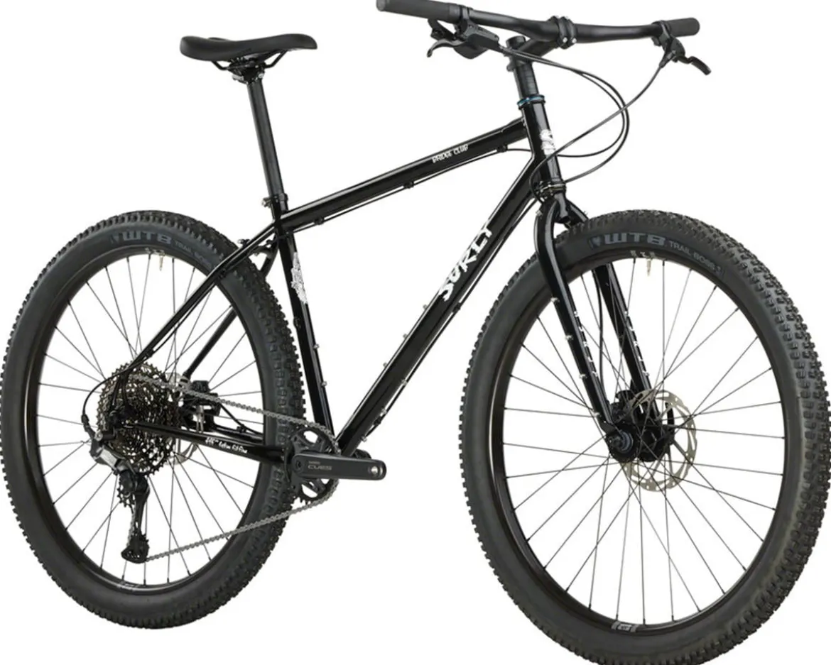 Surly Bridge Club Bike All-Road Touring Bike (Trevor's Closet Black) (27.5") (XS) (Flat Bar)