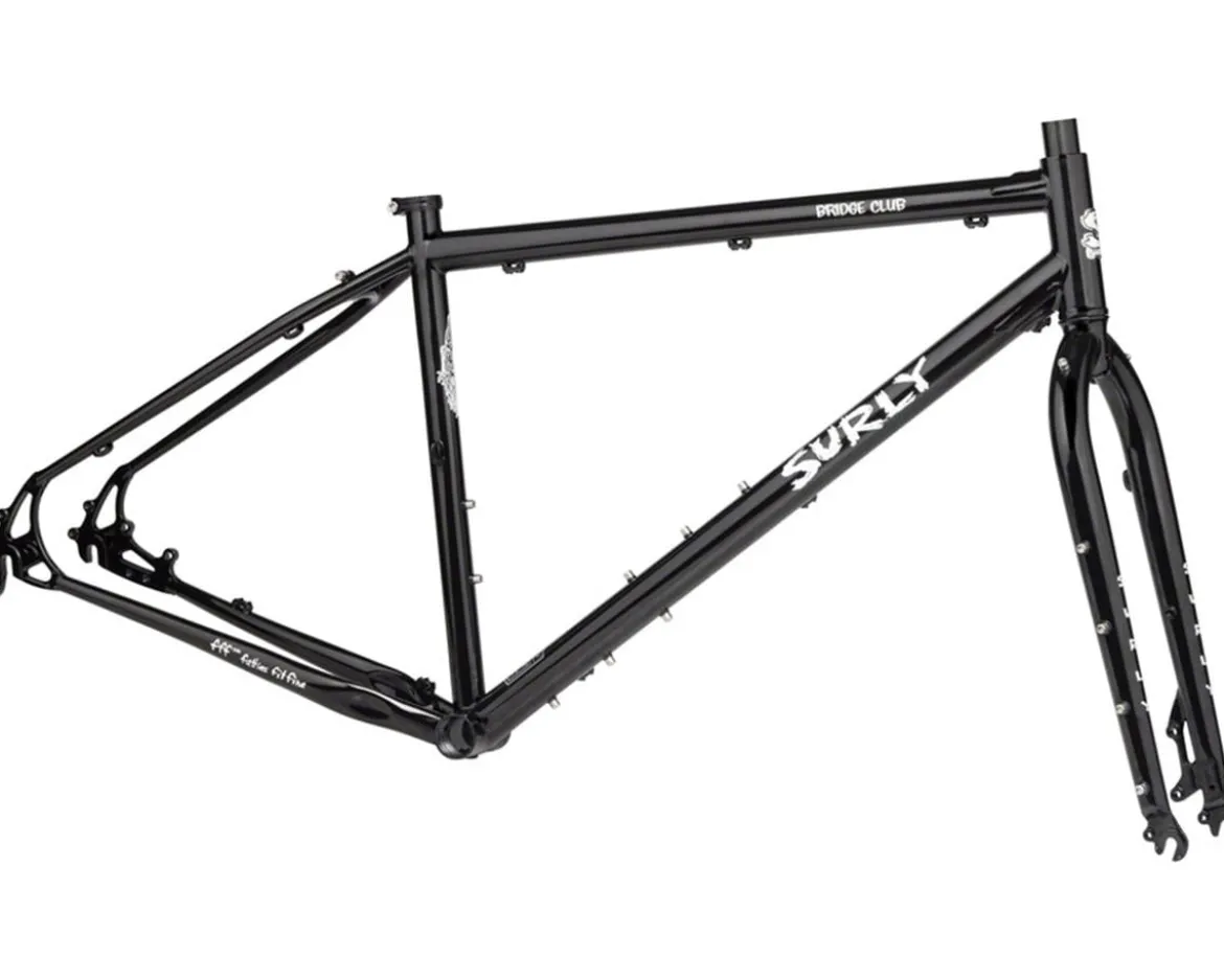 Surly Bridge Club Frameset (Trevor's Closet Black) (XS)