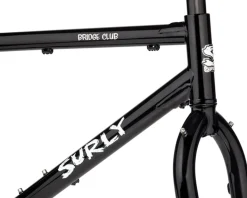 Surly Bridge Club Frameset (Trevor's Closet Black) (XS)