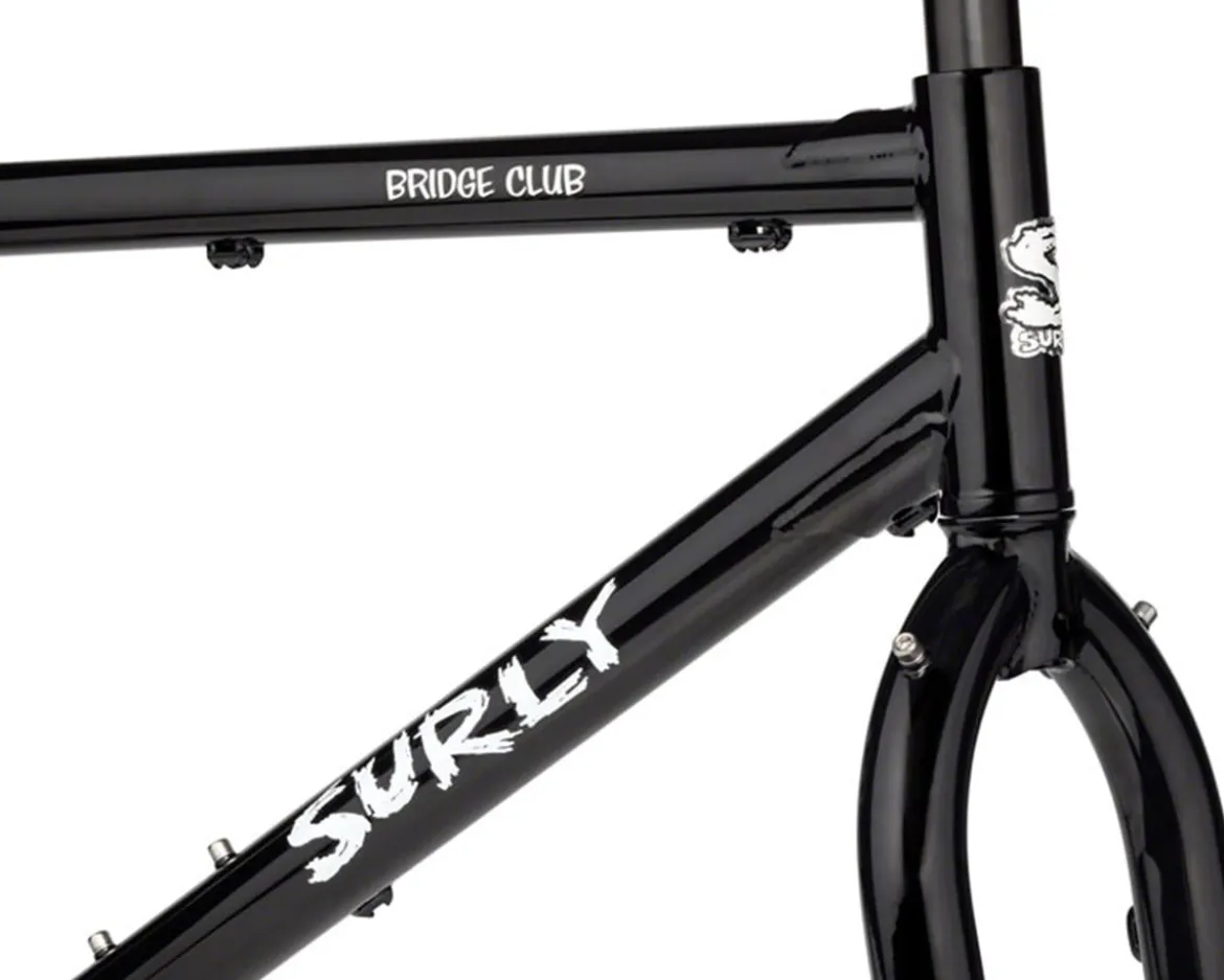 Surly Bridge Club Frameset (Trevor's Closet Black) (XS)