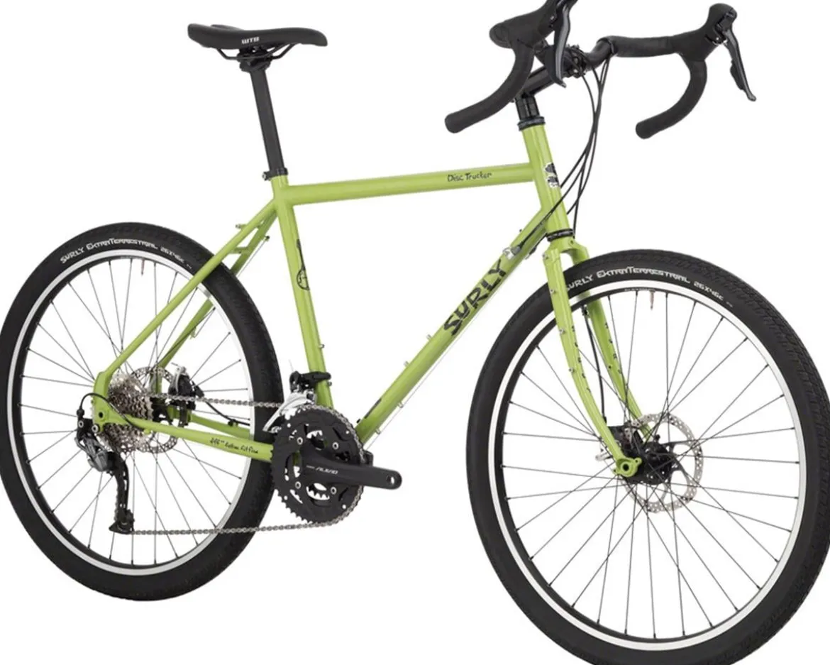 Surly Disc Trucker 26" Bike (Pea Lime Soup) (56cm)