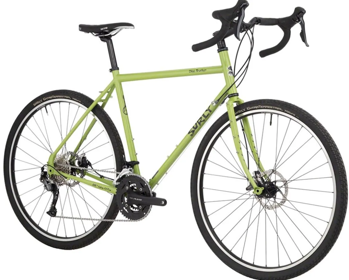Surly Disc Trucker 700c Bike (Pea Lime Soup) (56cm)