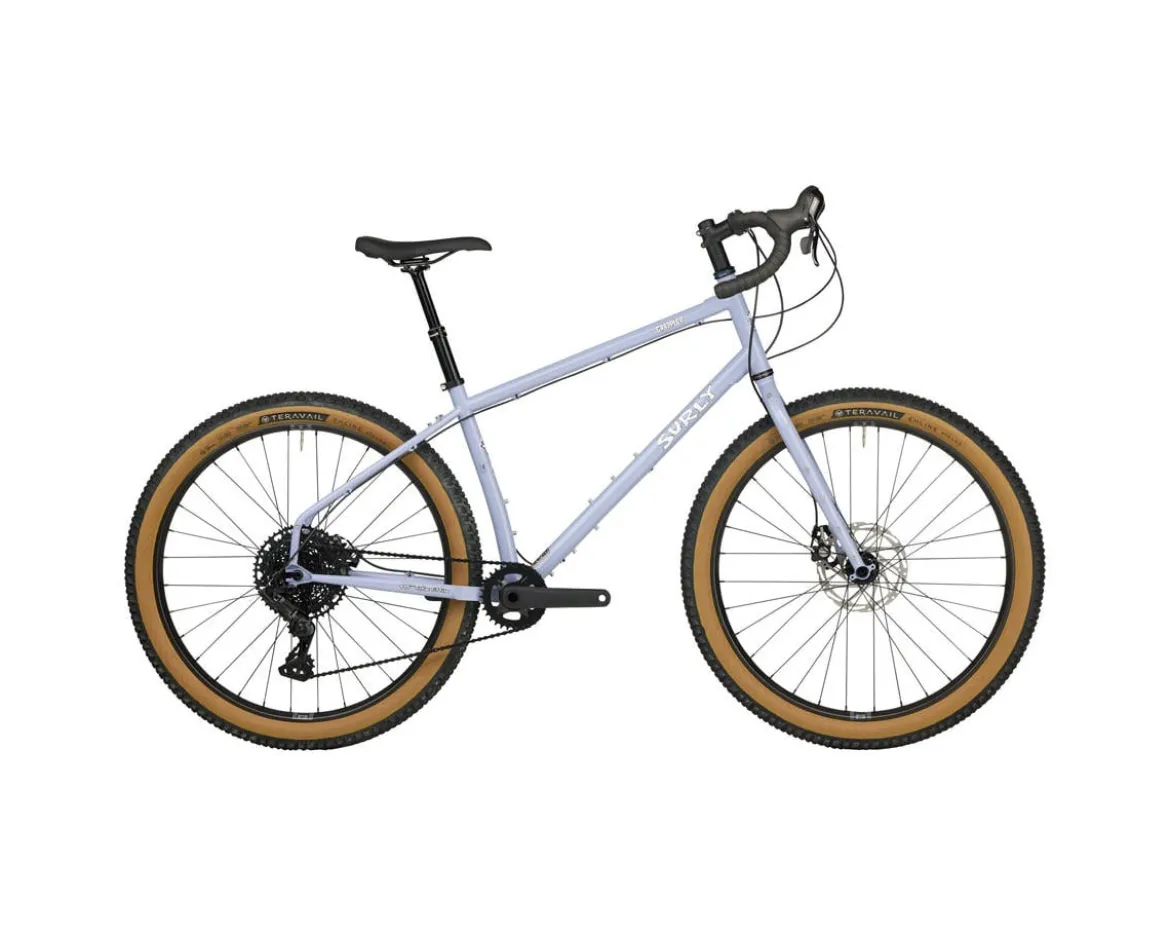 Surly Grappler 27.5" 1.2 Drop-Bar Trail Bike (Purple Dust Bunny) (XS)