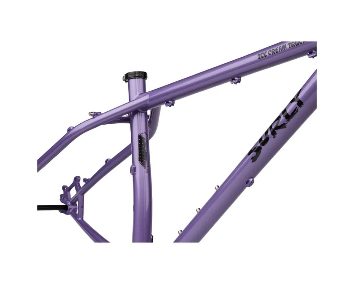 Surly Ice Cream Truck Fat Tire Mountain Bike Frameset (Taro Milk Tea) (S)