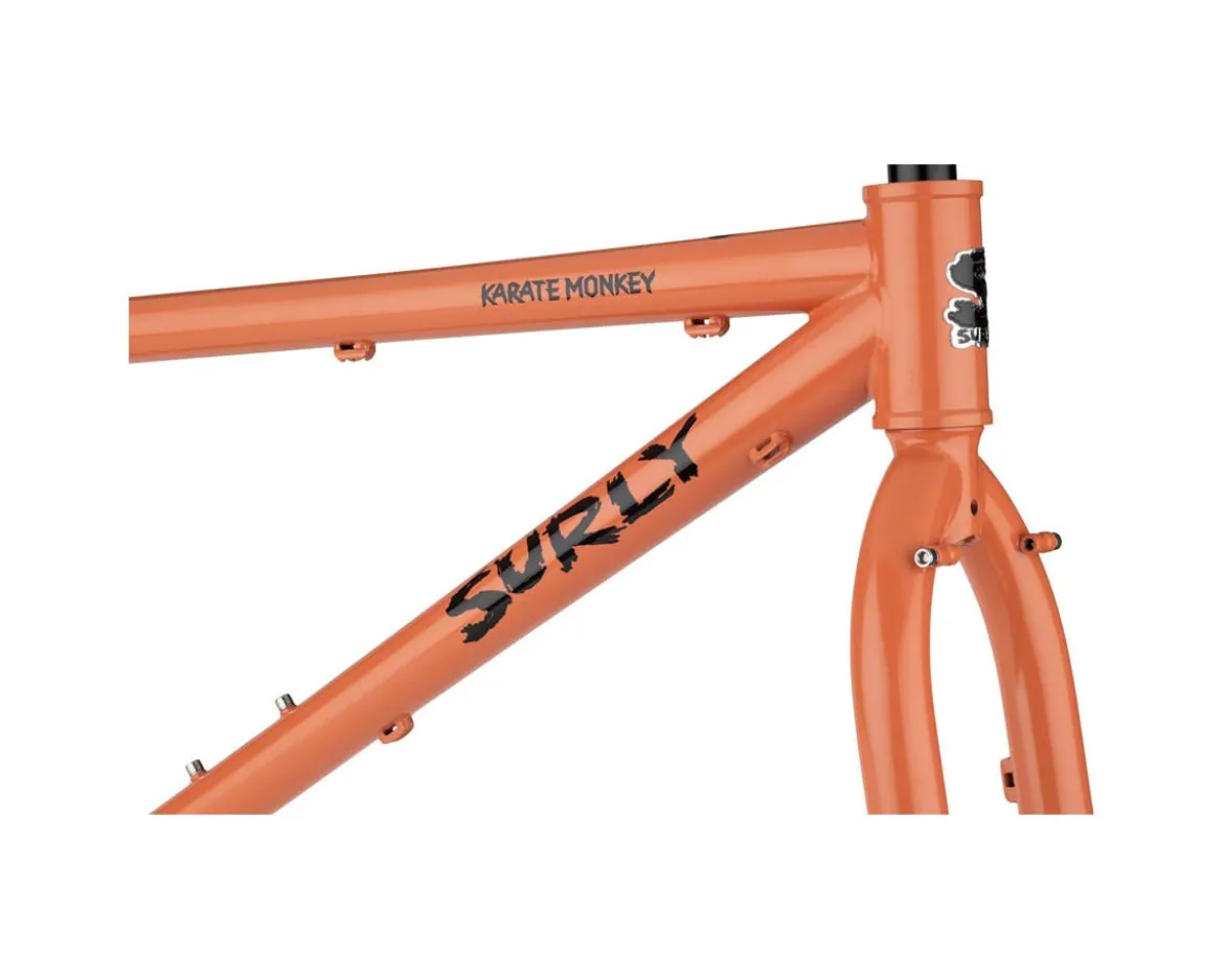 Surly Karate Monkey Steel MTB Frameset (Peach Salmon Sundae) (XS)