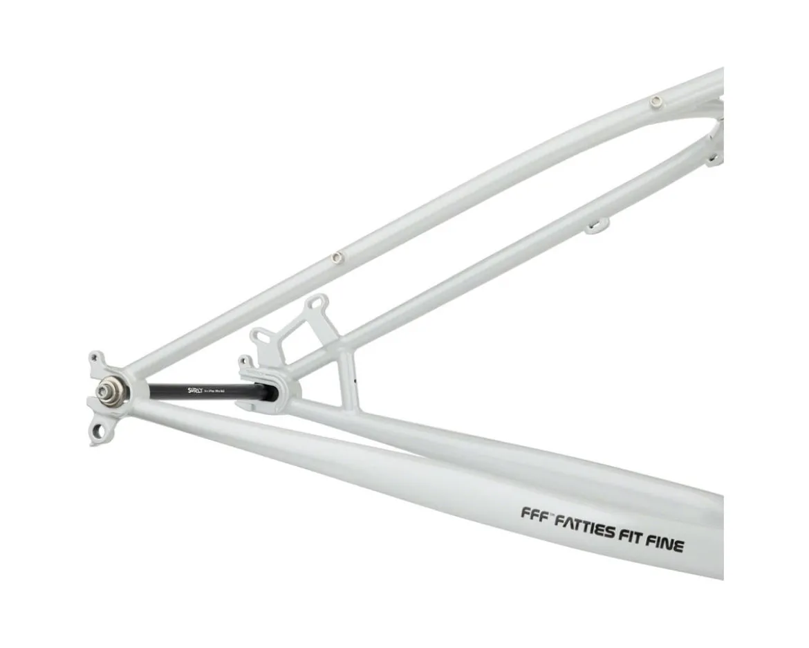 Surly Moonlander Fat Tire Mountain Bike Frameset (Lunar Dust Grey) (S)