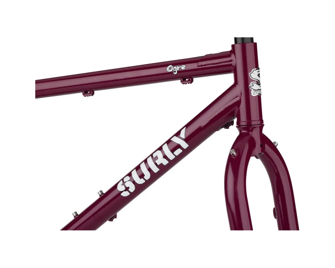 Surly Ogre 29" Steel Frameset (Fermented Plum) (M)