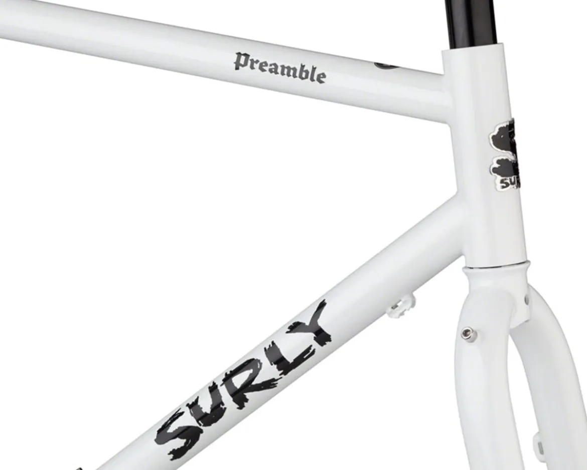 Surly Preamble Frameset (Thorfrost White) (650b) (XS)